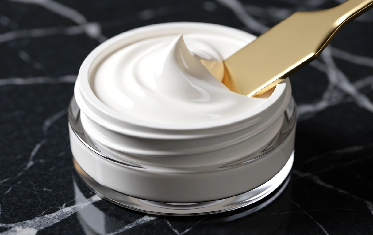 Premium Face Cream Texture